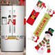 thumbnail image 1 of onlyliua Ofertas Flash Del Día Solo Online Guantes Navideños para Frigorífico, Funda para Asa de Frigorífico, Papá Noel, Decoración para Puerta de Horno Microondas y Lavavajillas, Regalo de Navidad p, 1 of 7