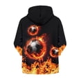 thumbnail image 2 of chaqlin Boys Football Hoodies Size 14-16 Zip Up Hoodie Sweatshirt Kids Long Sleeve Hooded Jacket Kids Sweater Top with Pocket Fall Winter Clothes, 2 of 7