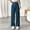 Blue, variant on High Waisted Work Pants for Women Business Casual Outfits Office Trousers with Pockets