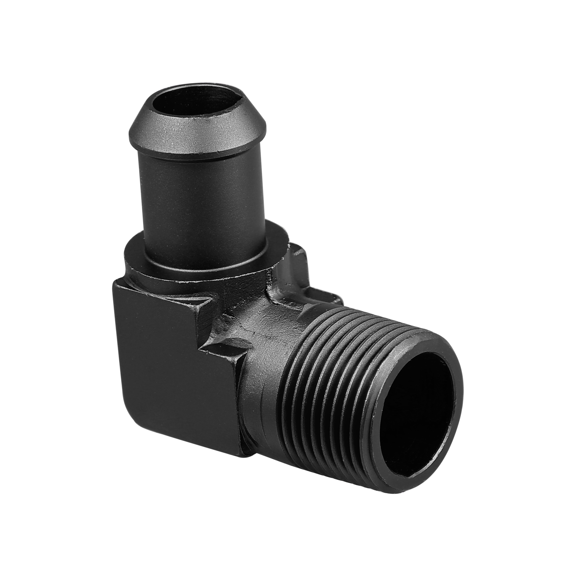 90 Degree Car Hose Fitting Replacement 3/4 Inch NPT Thread to AN12 Barb