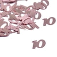 thumbnail image 4 of 15 g/bolsa de confeti de número de feliz cumpleaños de oro rosa Figura 18, 4 of 4