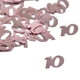 thumbnail image 4 of 15 g/bolsa de confeti de número de feliz cumpleaños de oro rosa Figura 18, 4 of 4
