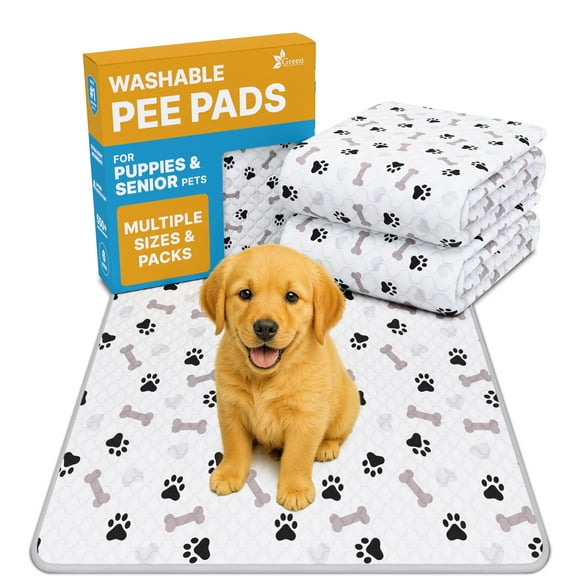 Empapadores para perros GREEN LIFESTYLE impermeables reutilizables 86 x 91 cm