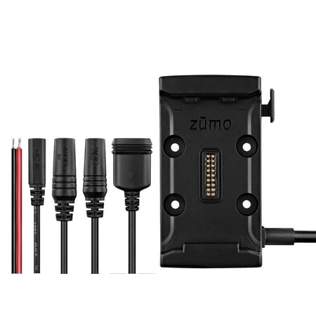 Garmin zumo 590LM Motorcycle Mount Kit with Power Cables Bundle