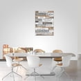thumbnail image 4 of Inspirational Decor Wall Art The Best Things in Life Motivational Quotes Canvas Prints Rustic Farmhouse Positive Words Poster Modern Home Framed Artwork 12"x16", 4 of 6
