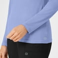 thumbnail image 6 of Wink Layers Women's Long Sleeve Silky Tee, Ceil Blue, S Womens, 6 of 6