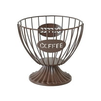 Yatlte Coffee Pod Holder, Large Capacity Black K Cup Holder Organizer for Counter, Coffee Bar Accessories for K-cup Kitchen Dinning Room Office Home Cafe Hotel