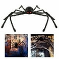 thumbnail image 2 of Wangbujianwang Halloween Decorations Giant Spider,  49 Ft Fake Halloween Decor Spiders Large, Furry Spiders for Outdoor Indoor Yard Home Costumes Party House Décor, 2 of 9
