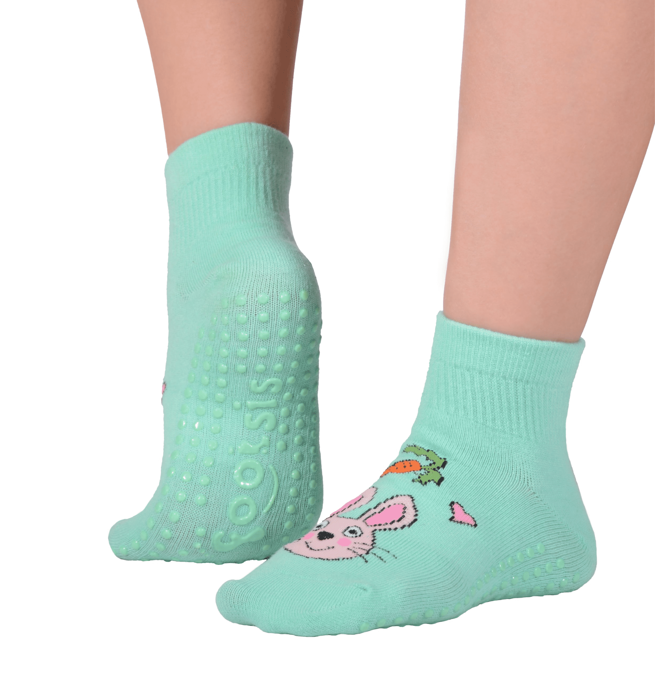 Non Slip Yoga Socks for Women Non Skid with Grips Socks for Yoga Home /& Hospital 4 Pack Barre Pilates