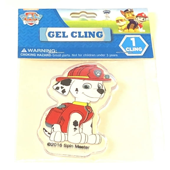 Paw Patrol Gel Cling Marshall