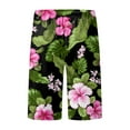 thumbnail image 3 of kpoplk Men's Elastic Waist Swimming Trunks with Comfortable Mesh Lining Drawstring Board Shorts with Pockets(Navy,XX-Large), 3 of 4