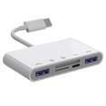 thumbnail image 1 of Hub USB 3.0 Baoblaze 5 Puertos USB C Hub Adaptador de Concentrador Tipo C Portátil 5 en 1, 1 of 6
