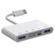 thumbnail image 1 of entrador USB 3.0, 5 puertos Adaptador portátil de entrador USB 3.0 ultradelgado de expansión adaptador divisor de, 1 of 9