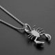 thumbnail image 2 of Men Hip Hop Jewelry Scorpio Long Chain Silver Color Scorpion Pendant Necklace for Men Women Punk Rock Christmas Jewelry Gift, 2 of 5