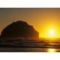 thumbnail image 2 of The sun sets near Face Rock; Bandon  Oregon  United States of America Poster Print by Robert L. Potts / Design Pics (34, 2 of 2