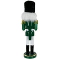 thumbnail image 5 of Northlight 14" Green and White Cymbalist Christmas Nutcracker, 5 of 5