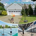 thumbnail image 6 of MIUDGIG 7.5-9.2ft Portable Basketball Hoop & Goals, Adjustable Height Basketball Goal System, Basketball Hoop Stand with 32Inch Shatterproof Backboard & 17" Rim for Youth/Adults, Indoor/Outdoor, 6 of 9