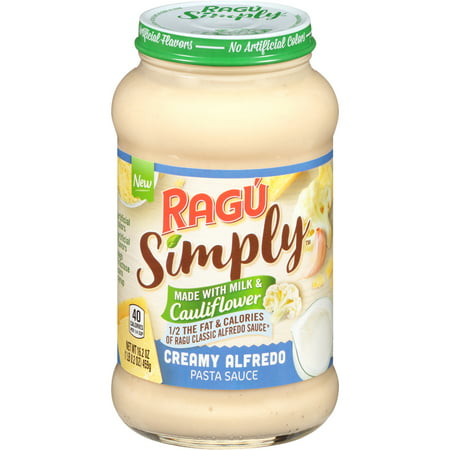 Ragu Simply™ Creamy Alfredo with Cauliflower Sauce, 16.2