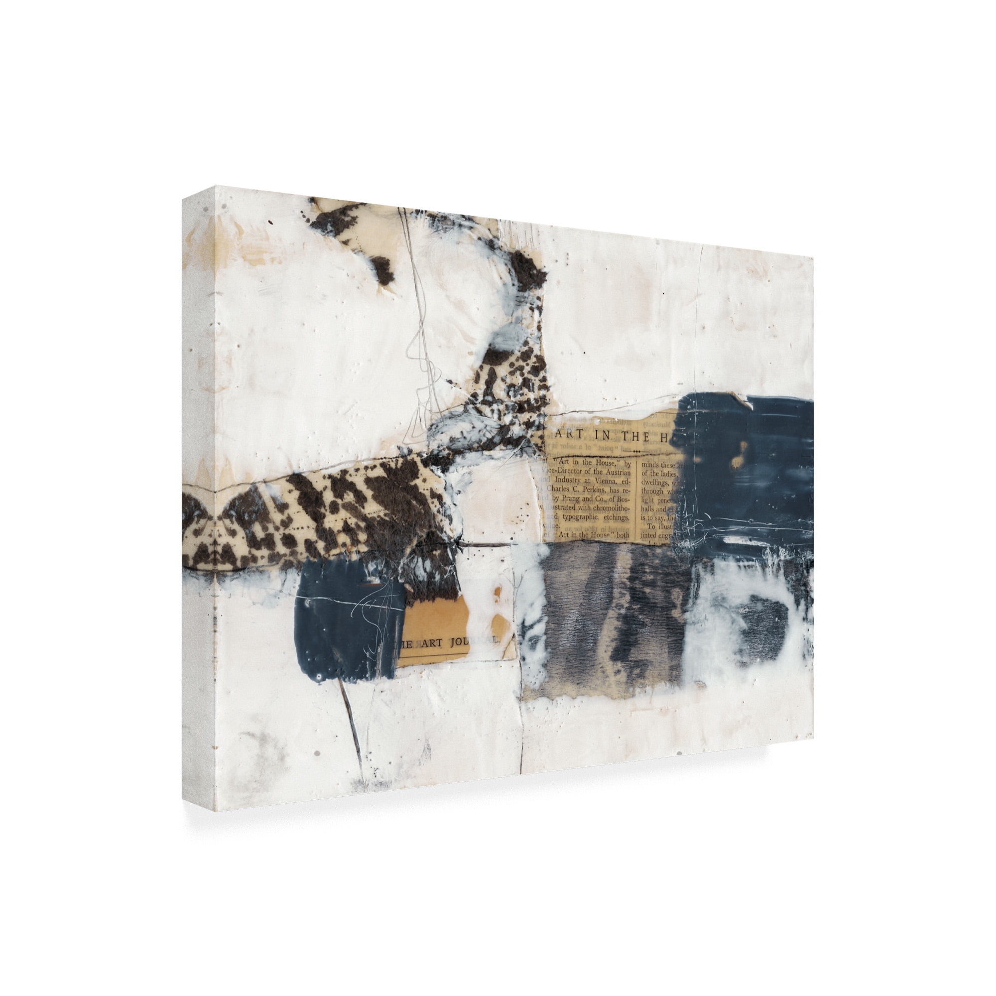 Trademark Fine Art 'Art House I' Canvas Art by Jennifer Goldberger