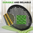 thumbnail image 2 of NutriChef 6-Pack13’’ Non-Stick Pizza Pans, Round Pizza Pans for Oven, Commercial-Grade Carbon Steel, Non-Stick Gray Coating, Ideal for Baking Pizza, Cookies and More, Dishwasher Safe, 2 of 4