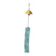 thumbnail image 2 of Carillón de viento japonés para exteriores, adorno de metal resistente, decoración de campanas de viento Amarillo, 2 of 9