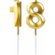 thumbnail image 1 of Gold Digital Birthday Cake Candles - Number 18 Candles for 18th Birthday Happy Birthday Smokeless Environmental Protection Birthday Candle for Birthda, 1 of 5
