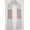 White, variant on Spring Flowers Kitchen Towel Boa / Scarf by Penny's Needful Things (Towel Color: Off White) (Teal)