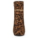 thumbnail image 2 of Botas Tobillo Cremallera Tacón Alto Media Pierna Leopardo 25cm, 2 of 7