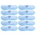 thumbnail image 3 of Comfortable 10 Pairs Disposable Slippers For Guests Hotel Supplies Blue Non-slip Indoor Shoes, 3 of 5