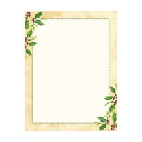 Great Papers! Holiday Stationery Falling Holly 80/Pack (2015049)