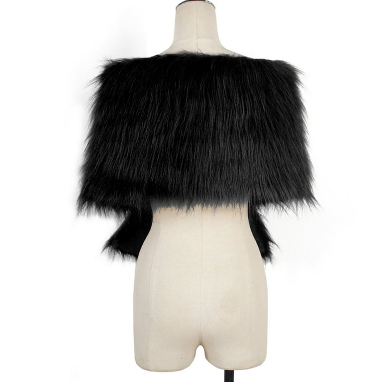 MSJUHEG Faux Fur Shawl,Shawls,Shawl Wraps,Pashmina Wraps,Formal Dresses,Luxurious Faux Superficial Knowledge Scarf Wrap Collar Shruging Black One Size - Walmart.com MSJUHEG Faux Fur Shawl,Shawls,Shawl Wraps,Pashmina Wraps,Formal Dresses,Luxurious Faux Superficial Knowledge Scarf Wrap Collar Shruging Black One Size - Walmart.com