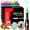 24 Colours, variant on COORIART 48 Colors Acrylic Paint Markers, Soft Brush Tip Pens, Automatic Ink Control No Bleed Markers Set for Wood, Stone, Canvas, Glass, Fabric, Egg, Rock Painting and DIY