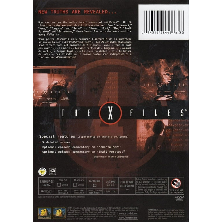 X-Files コレクターズエディション DVD シーズン4〜7 新品 X-Files Complete Season 4 - Collector's Edition with 24 Classic
