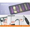 thumbnail image 5 of Mini Greenhouse Indoor with Grow Light, Small Tabletop Greenhouses Kit for Indoors, LED Plant Nursery with Timer & Zippered Door for Seed Starting, 27.2" L X 19.9" W X 27.2" H, 5 of 10