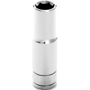 Wilmar W32316 Chrome Socket, 1/2" Drive, 1/2", 6 Point, Deep