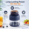 thumbnail image 5 of Portable Wireless Electric Juicer Cup, ﻿28/45 Oz Juicer Blender With 38-Blades, Rechargeable USB Personal Blender For Fruits & Vegetables, 5 of 7