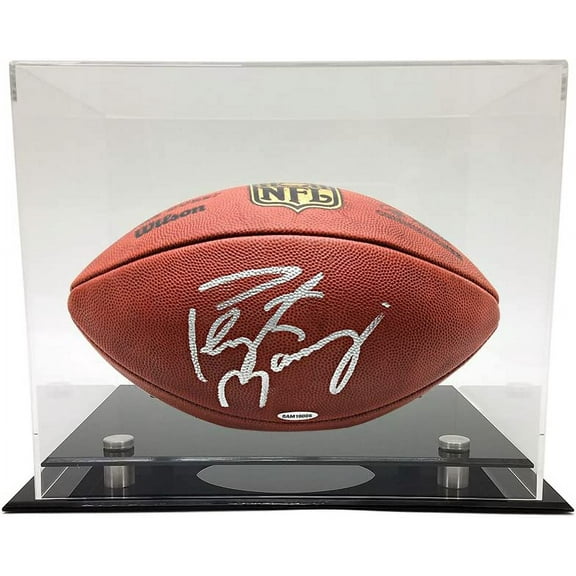 Deluxe UV-Protected Football/Rugby Ball Display Case
