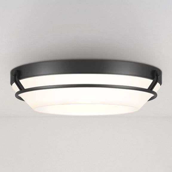 Luxury Minimalist Ceiling Light, Matte Black, UQL4700