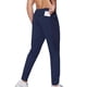 thumbnail image 4 of Pantalones largos para hombre, pantalones deportivos para senderismo, secos, atléticos, para entrenamiento, informales, deportivos, con bolsillos y cremallera., 4 of 9