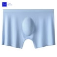 thumbnail image 3 of 1P Calzoncillos tipo bóxer para hombre, calzoncillos de seda helada para hombre, ropa interior sexy sin costuras, calzoncillos para hombre, calzoncillos ultrafinos y transpirables para hombre, 3 of 5