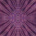 thumbnail image 1 of Ahgly Company Machine Washable Indoor Square Transitional Pink Plum Purple Area Rugs, 8' Square, 1 of 7