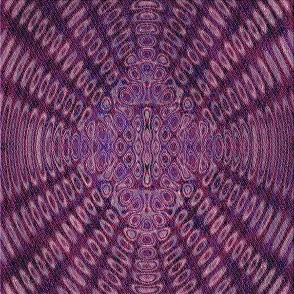 Ahgly Company Machine Washable Indoor Square Transitional Pink Plum Purple Area Rugs, 8' Square