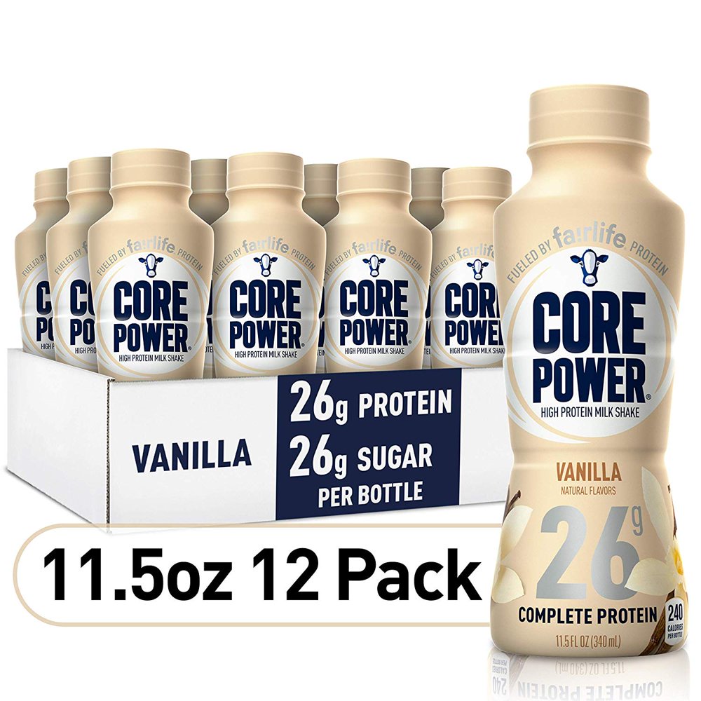 Core Power Protein Shakes (26g), Vanilla, No Artificial Sweeteners
