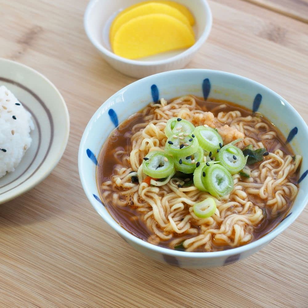 Instant Noodles - Asian Soup 3 Flavors (2) Each: Mushroom Pho, Laksa Coconut Curry, Vegetable Pho (2.1 Ounces) + MerlinsMart Zine | Snapdragon Bowl