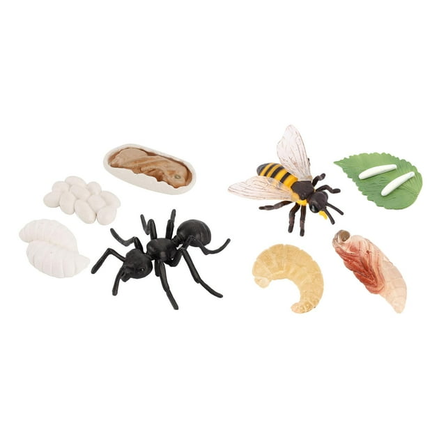 Juego de Figuras de Animales de Simulación Zulema para Niños Juego de Crecimiento de Insectos