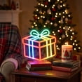 thumbnail image 6 of Christmas Neon Sign Light LED Neon Light for Wall Tabletop Display Hanging or Standing Holiday Light Decor for Party Home, 6 of 6