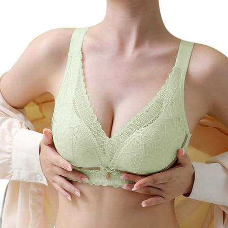 

Sports Bras For Women High Impact B Cup Soft Push Up Lace Lace Comfortable Ladies Adjustable Unwired Medium Thick Cup Bra