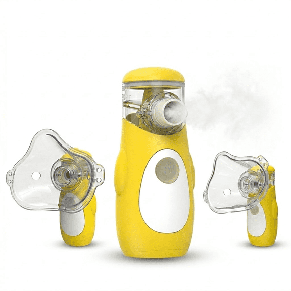 AJZIOJIRO Portable Personal Humidifier Quiet (<50dB) Ultrasonic Mist 0.5-5μm Particles for Office, Bedroom, Car & Travel