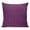 Purple Purple, variant on Throw Pillow Covers 24x24 Inch, Purple Burlap Texture Decorative Pillow Cases for Couch Sofa Bed, Farmhouse Vintage Purple Cotton Linen Square Home Decor Pillowcases with Hidden Zipper