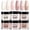 A2-Shimmery Nude, variant on Azurebeauty Dip Powder Set 6 Pcs Jelly Blush Gradient, Natural Dipping Powder French Nail Art Starter Manicure Salon DIY at Home